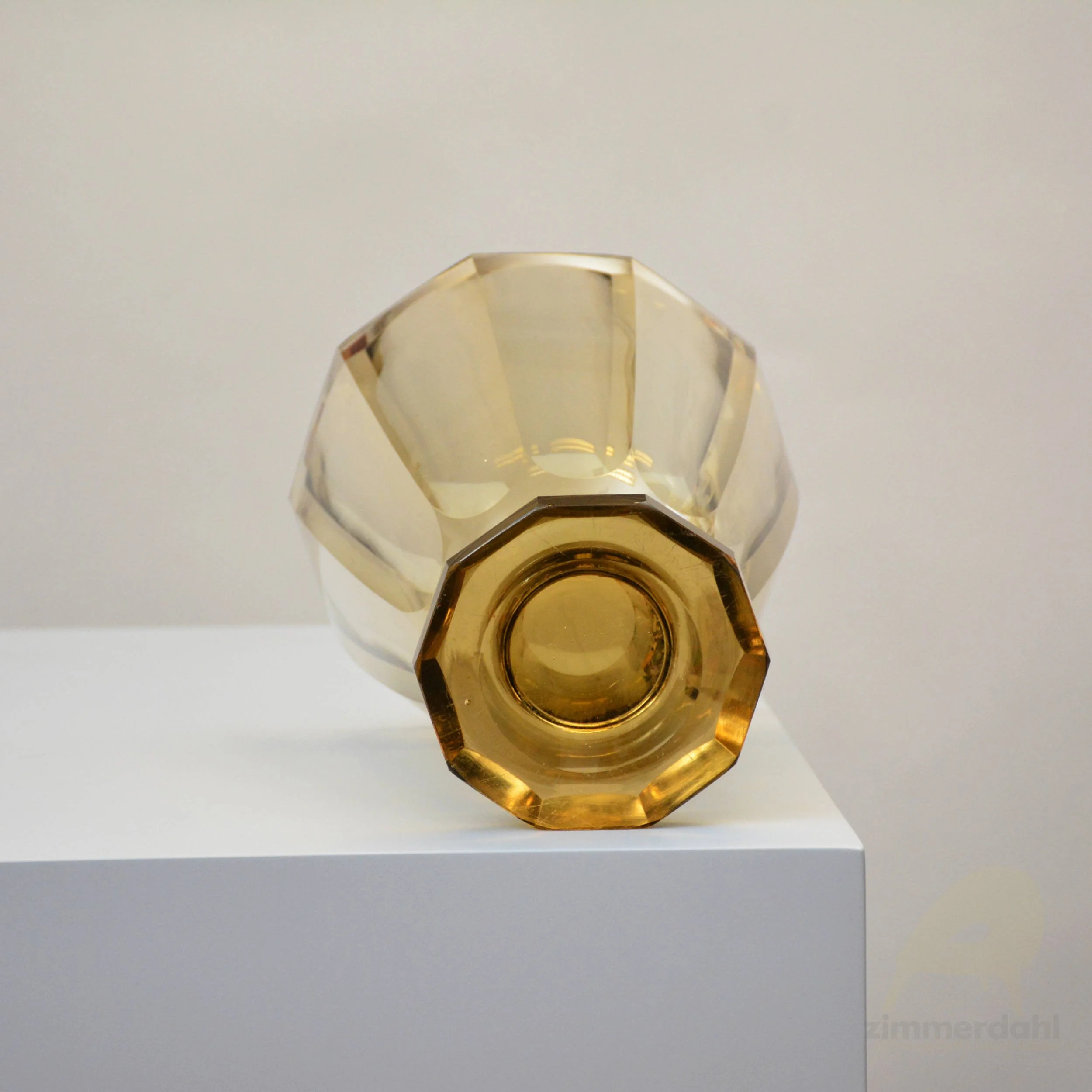 Glass Vase by Gerda Strömberg for Strömbergshyttan, Sweden